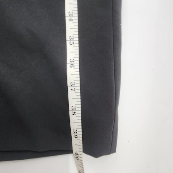 Jones New York High Neck Sheath Dress Size 4 Gray Sleeveless Pencil Office Core - Picture 8 of 8